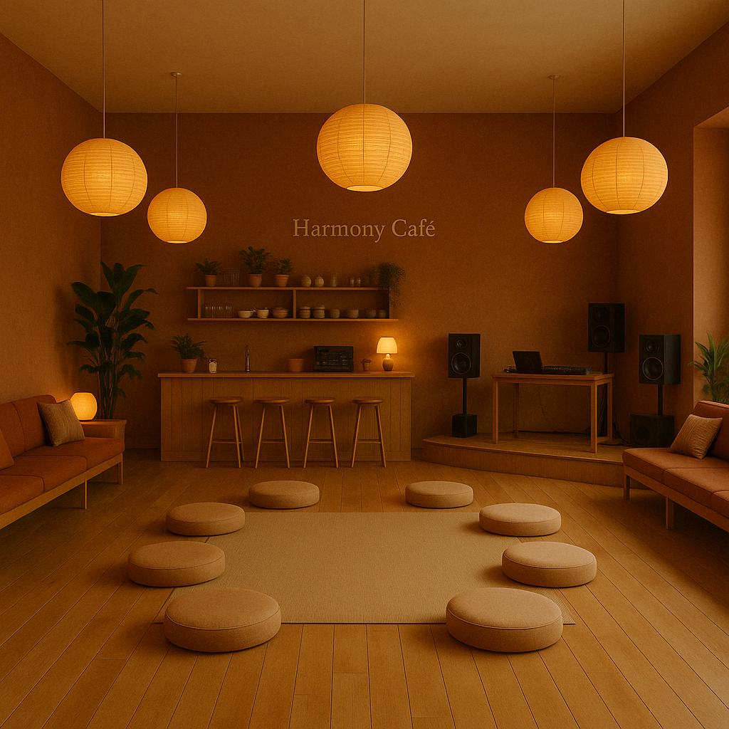 Harmony Café interior